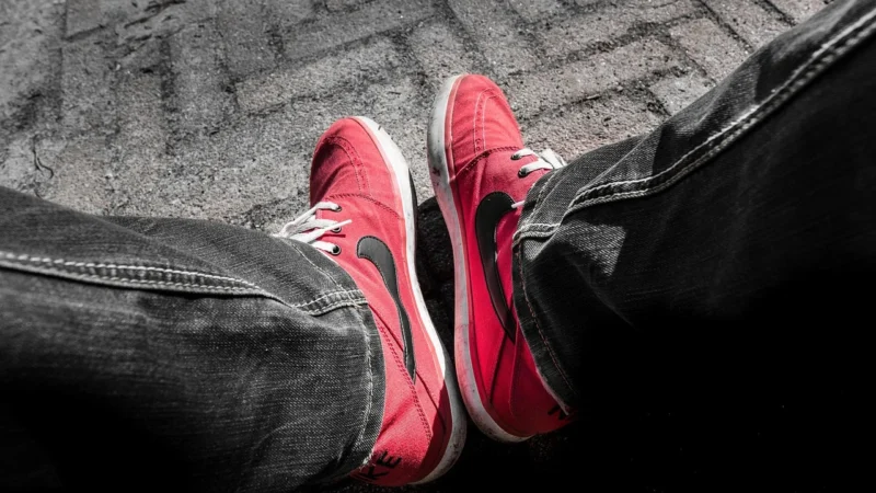 Nike Spodnie dresowe Air CZ8626 Różowy Regular Fit