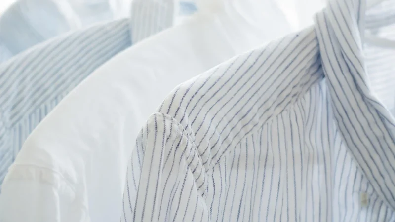 Reserved – Koszula regular fit z lnem – Biały