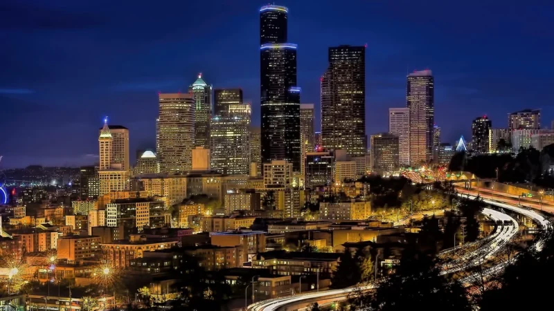 Spodnie Seattle Czerwony S 36