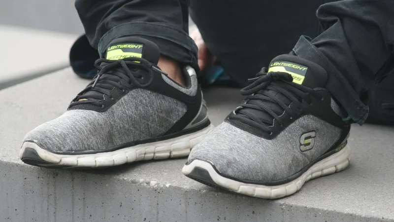 SZARE SNEAKERSY FASHION